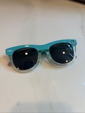 Bluey Kids Turquoise & Clear Sunglasses